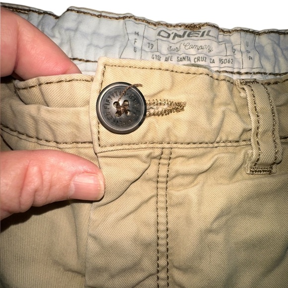 Men’s O’Neill size 32 cotton chino shorts. Great quality , surfer vibe. VGUC. - Picture 4 of 10